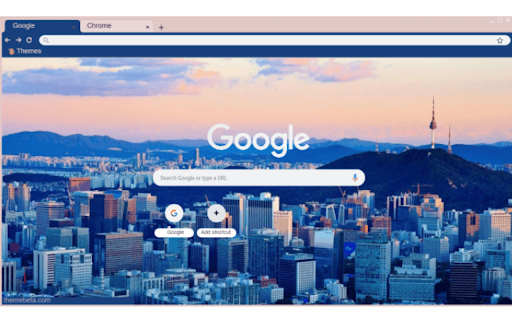 Seoul Sunset  from Chrome web store to be run with OffiDocs Chromium online