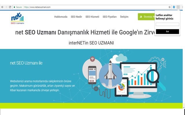 SEO Uzmanı Anahtar Kelime Analizi  from Chrome web store to be run with OffiDocs Chromium online