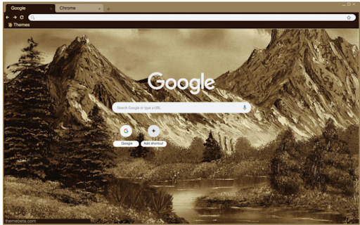 Sepia Mountains  from Chrome web store to be run with OffiDocs Chromium online