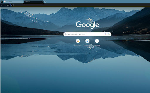serene lake with distant snow covered mountains  from Chrome web store to be run with OffiDocs Chromium online