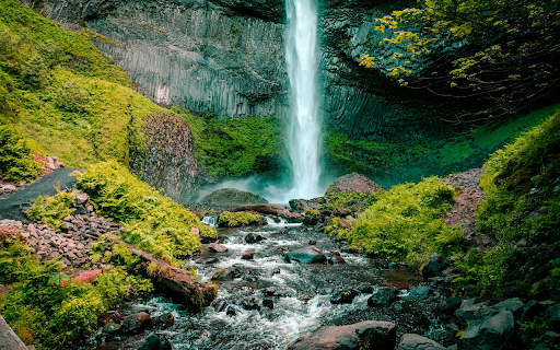 Serenity Waterfall  from Chrome web store to be run with OffiDocs Chromium online