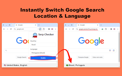 SERP Checker  from Chrome web store to be run with OffiDocs Chromium online
