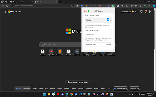 SERP Counter SEO Free SERP Checker Tool  Domain Highlighter  from Chrome web store to be run with OffiDocs Chromium online