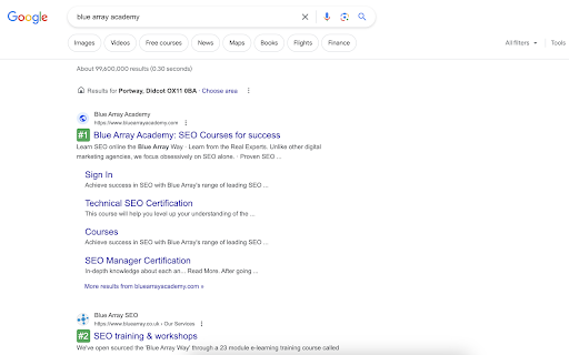 SERP Rank Annotator  from Chrome web store to be run with OffiDocs Chromium online