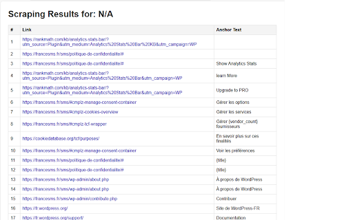 SERP Scraper CK2J  from Chrome web store to be run with OffiDocs Chromium online