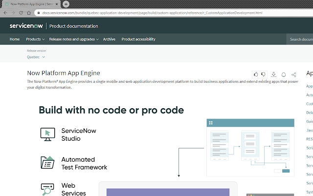 ServiceNow Doc Link Grabber  from Chrome web store to be run with OffiDocs Chromium online