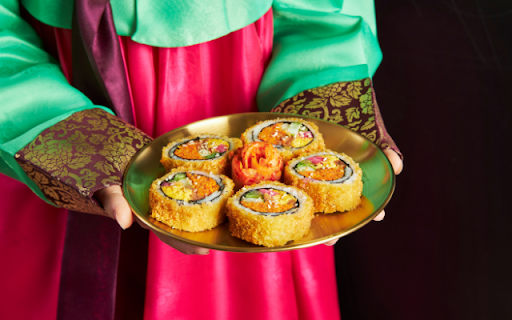 Serving a Modern Korean Delicacy  from Chrome web store to be run with OffiDocs Chromium online