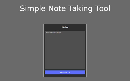 Session Notizen  from Chrome web store to be run with OffiDocs Chromium online