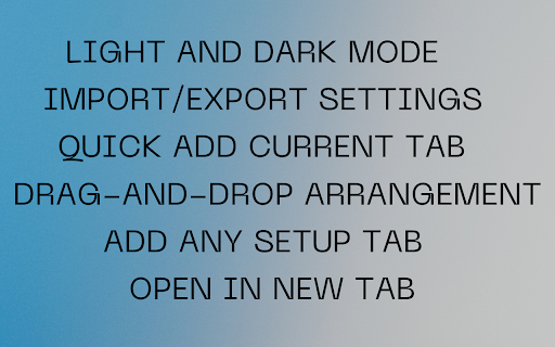 SF Tabs  from Chrome web store to be run with OffiDocs Chromium online