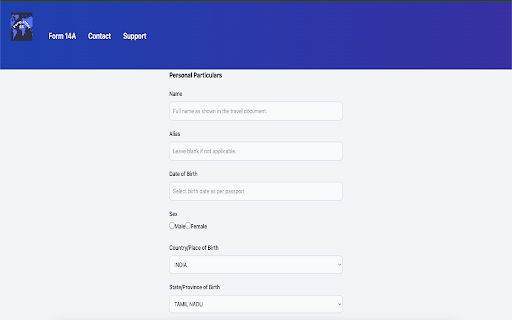 SG Form Filler  from Chrome web store to be run with OffiDocs Chromium online