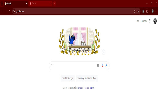 Shades of Maroon Chrome Theme  from Chrome web store to be run with OffiDocs Chromium online