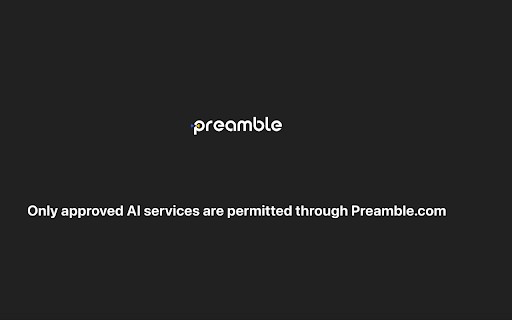 Shadow AI Blocker  from Chrome web store to be run with OffiDocs Chromium online