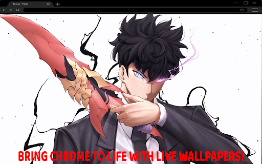 Shadow King Sung Jinwoo Live Wallpaper  from Chrome web store to be run with OffiDocs Chromium online