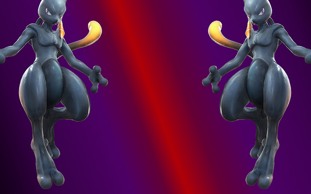 Shadow Mewtwo Theme  from Chrome web store to be run with OffiDocs Chromium online