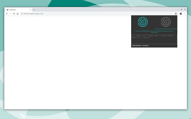Shadow Router Proxy Chain  from Chrome web store to be run with OffiDocs Chromium online