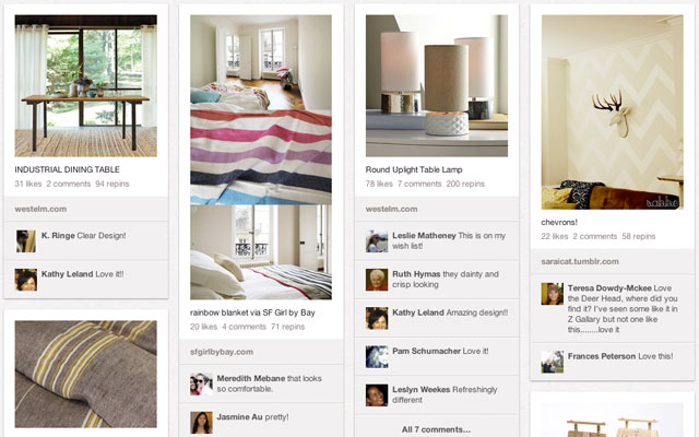 Shareaholic for Pinterest  from Chrome web store to be run with OffiDocs Chromium online