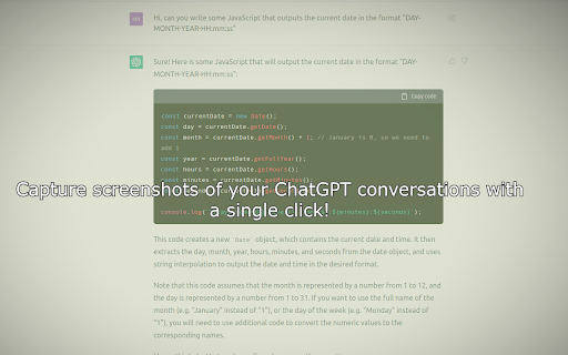ShareGPT  from Chrome web store to be run with OffiDocs Chromium online