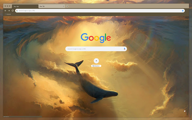 shark in the abyss  from Chrome web store to be run with OffiDocs Chromium online