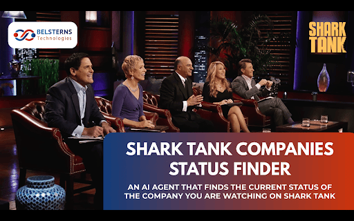 Shark Tank Companies Status Finder  from Chrome web store to be run with OffiDocs Chromium online