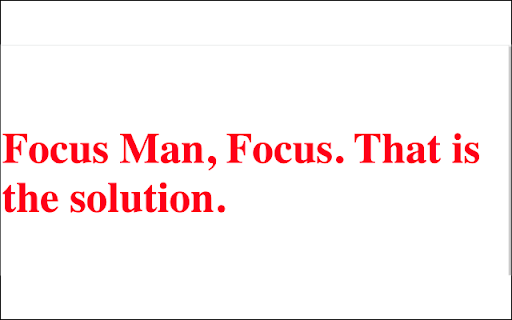 Sharp Focus  from Chrome web store to be run with OffiDocs Chromium online