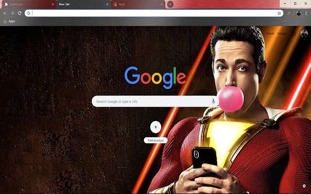 Shazam DC Super Hero  from Chrome web store to be run with OffiDocs Chromium online