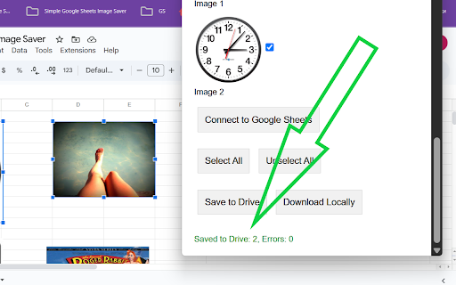 Sheets Image Exporter  from Chrome web store to be run with OffiDocs Chromium online