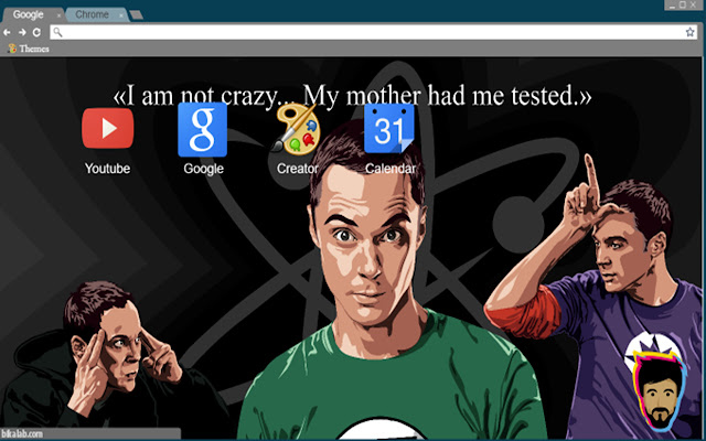 Sheldon is Not Crazy!  from Chrome web store to be run with OffiDocs Chromium online