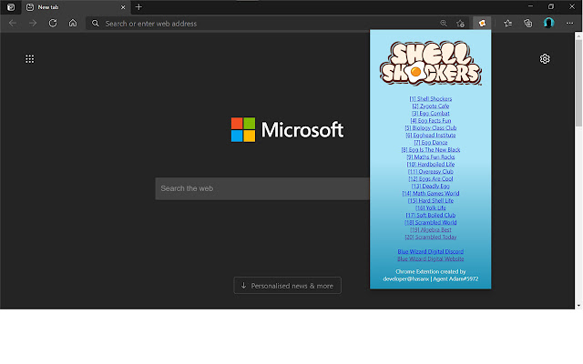 Shell Shockers Unblocked  from Chrome web store to be run with OffiDocs Chromium online
