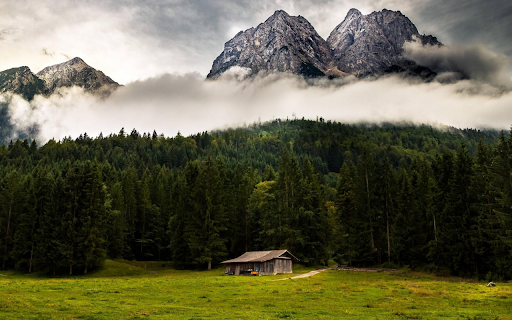 Shelter at the Mountains Foot  from Chrome web store to be run with OffiDocs Chromium online