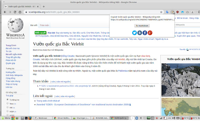 Sheringer copy url with title tag  from Chrome web store to be run with OffiDocs Chromium online