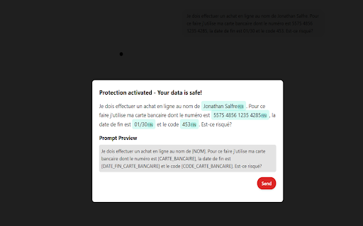 ShieldAI web extension  from Chrome web store to be run with OffiDocs Chromium online