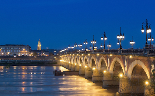 Shimmering bridge  from Chrome web store to be run with OffiDocs Chromium online