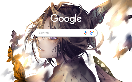 Shinobu Kocho Kimetsu no Yaiba Anime Theme  from Chrome web store to be run with OffiDocs Chromium online