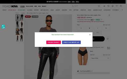 ShionImporter  from Chrome web store to be run with OffiDocs Chromium online