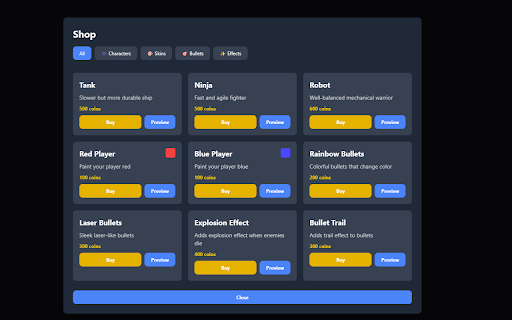 Shoot Em All Shoot or Die  from Chrome web store to be run with OffiDocs Chromium online