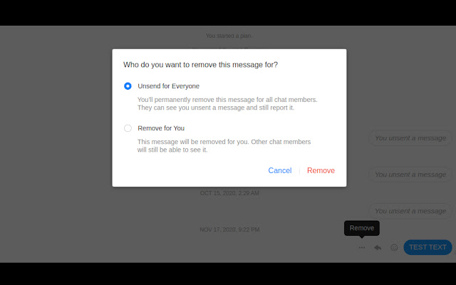 Shoot the Messenger  from Chrome web store to be run with OffiDocs Chromium online