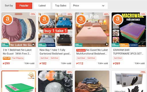 Shopee Researcher  from Chrome web store to be run with OffiDocs Chromium online