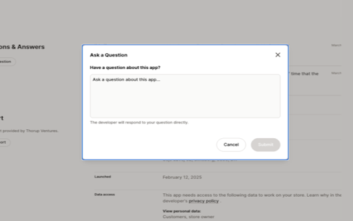 Shopify App Store QA  from Chrome web store to be run with OffiDocs Chromium online