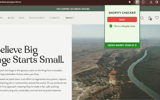 Shopify Checker BETA  from Chrome web store to be run with OffiDocs Chromium online