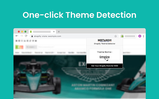 Shopify Theme Detector by Meetanshi from Chrome web store to be run with OffiDocs Chromium online Shopify Theme Detector by Meetanshi from Chrome web store to be run with OffiDocs Chromium online