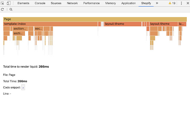 Shopify Theme Inspector for Chrome  from Chrome web store to be run with OffiDocs Chromium online