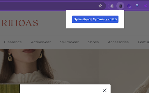 Shopify theme name detector  from Chrome web store to be run with OffiDocs Chromium online