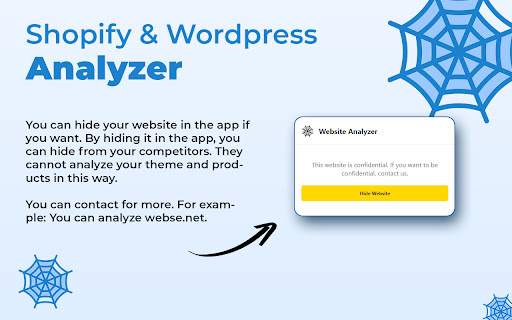 Shopify  Wordpress Analytics  from Chrome web store to be run with OffiDocs Chromium online