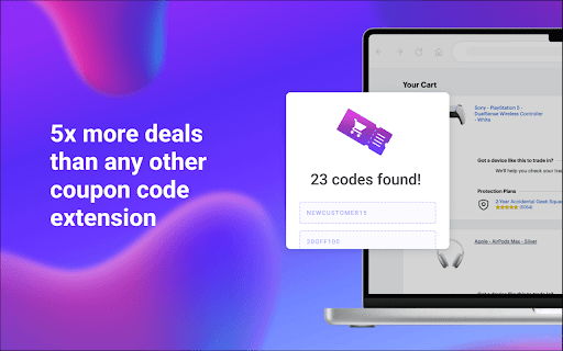 Shop Mail — Hidden Coupons, Custom Promo Codes, Unbelievable Deals  from Chrome web store to be run with OffiDocs Chromium online