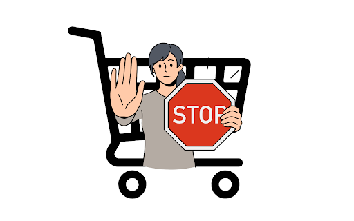 Shopper Stopper  from Chrome web store to be run with OffiDocs Chromium online