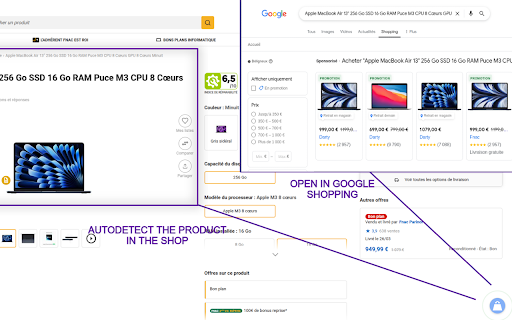 shoptimize  from Chrome web store to be run with OffiDocs Chromium online