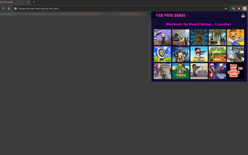 Shortcuts for Board Games Launcher  from Chrome web store to be run with OffiDocs Chromium online