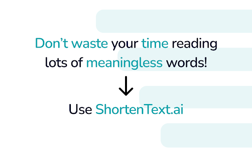 ShortenText.ai  from Chrome web store to be run with OffiDocs Chromium online