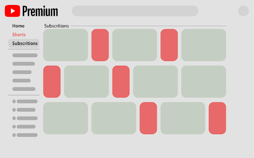 Shorts Remover  from Chrome web store to be run with OffiDocs Chromium online