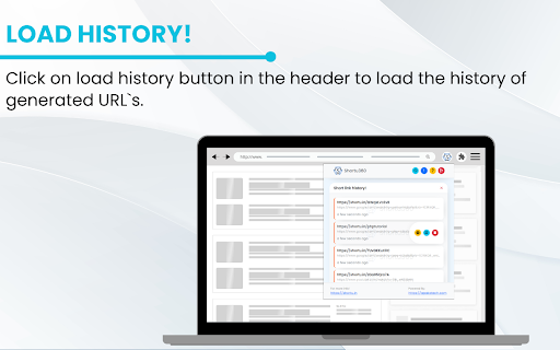 Shortu360: Simplify Links with URL Shortening  QR Codes  from Chrome web store to be run with OffiDocs Chromium online